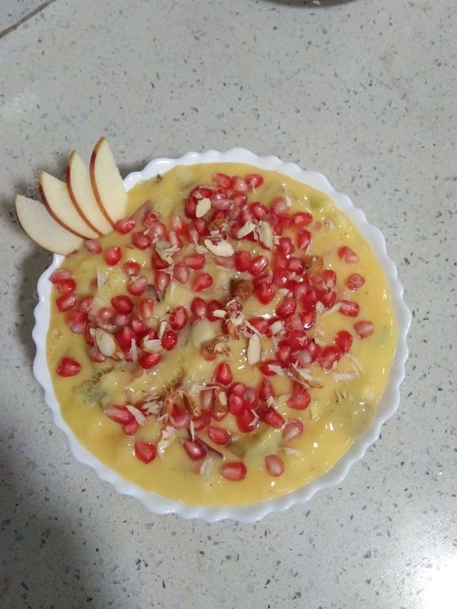 Delicious Fruit Custard prepared by COOX