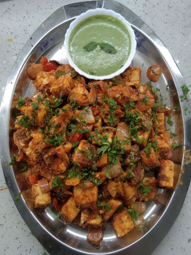 Delicious Paneer Tikka prepared by COOX