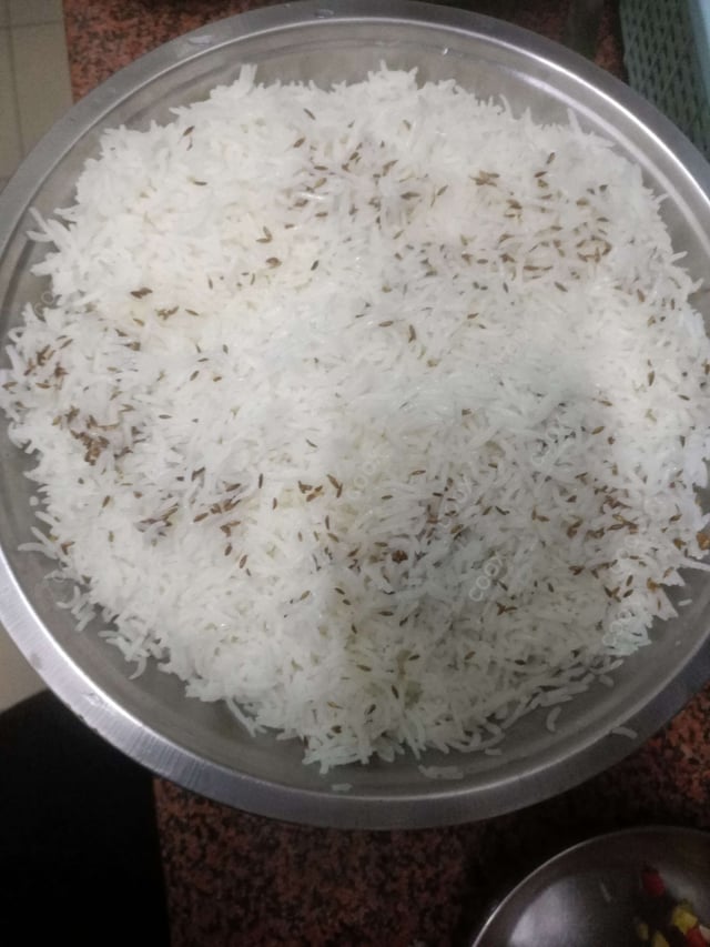 Delicious Jeera Rice prepared by COOX