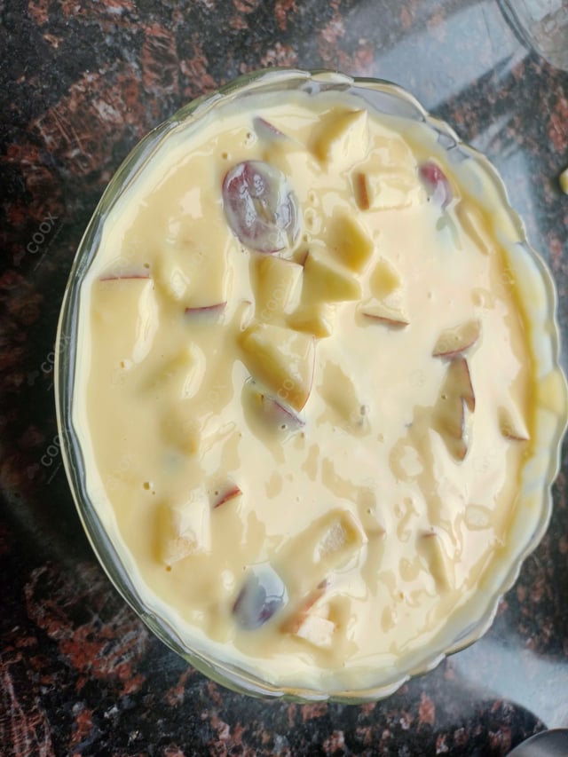 Delicious Fruit Custard prepared by COOX