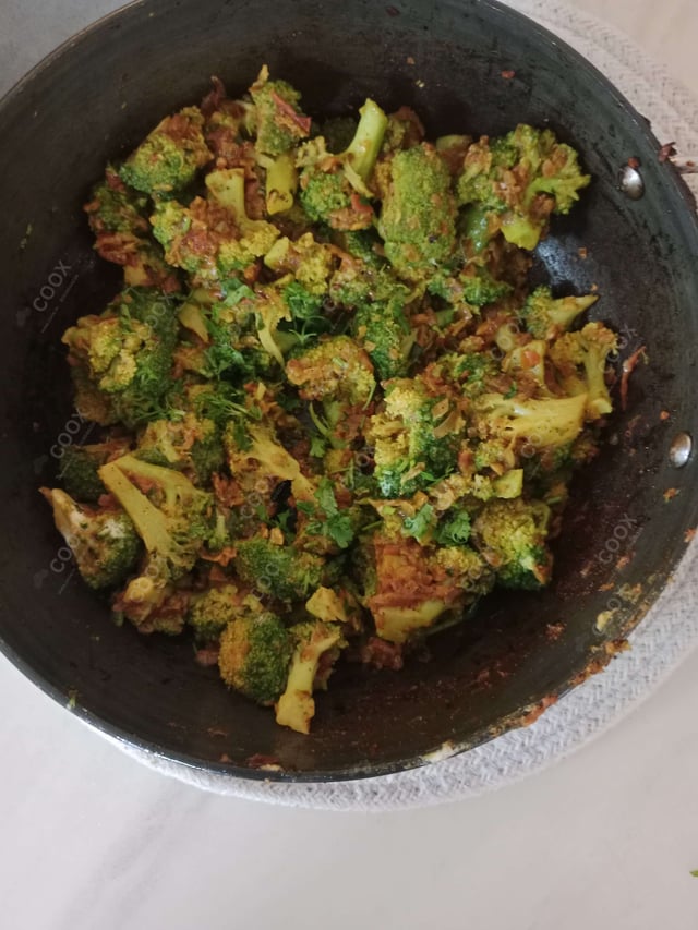 Delicious Masala Broccoli prepared by COOX