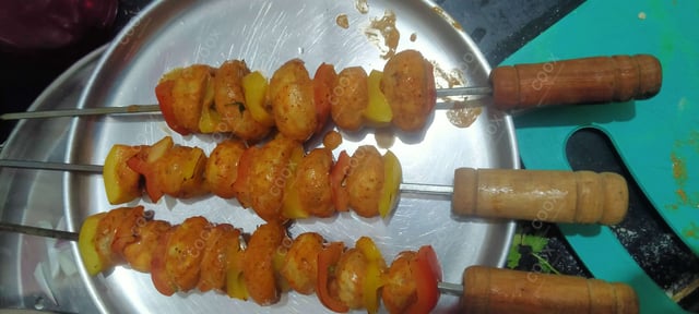 Delicious Mushroom Tikka prepared by COOX