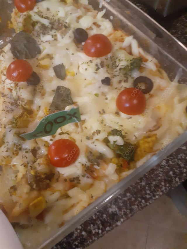 Delicious Veg Lasagna prepared by COOX