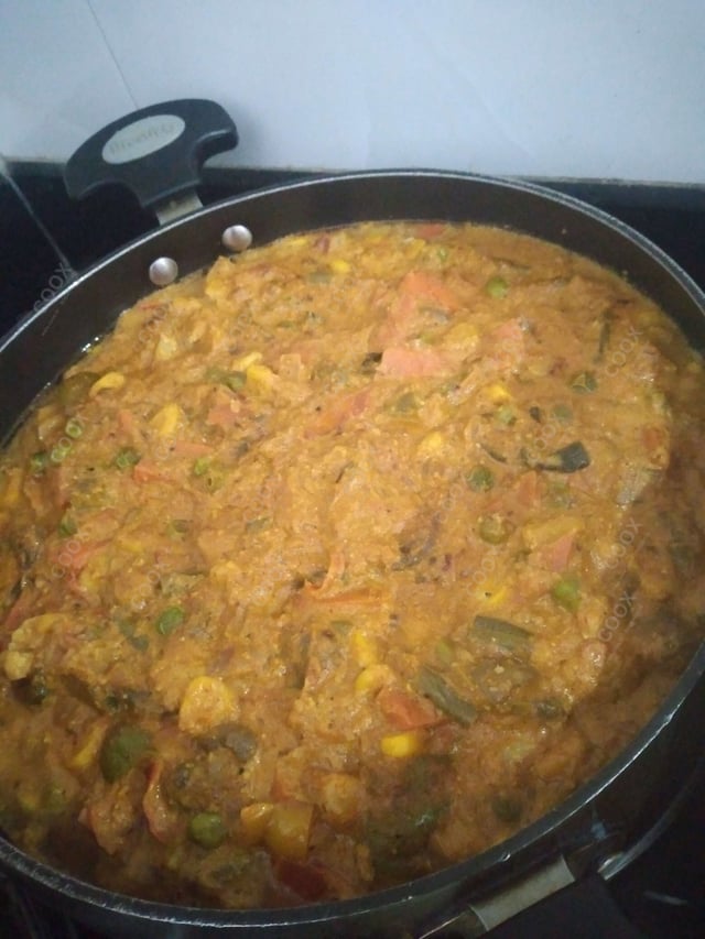 Delicious Veg Jalfrezi prepared by COOX