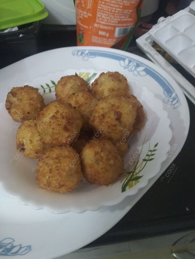 Delicious Fried Cheese Balls prepared by COOX