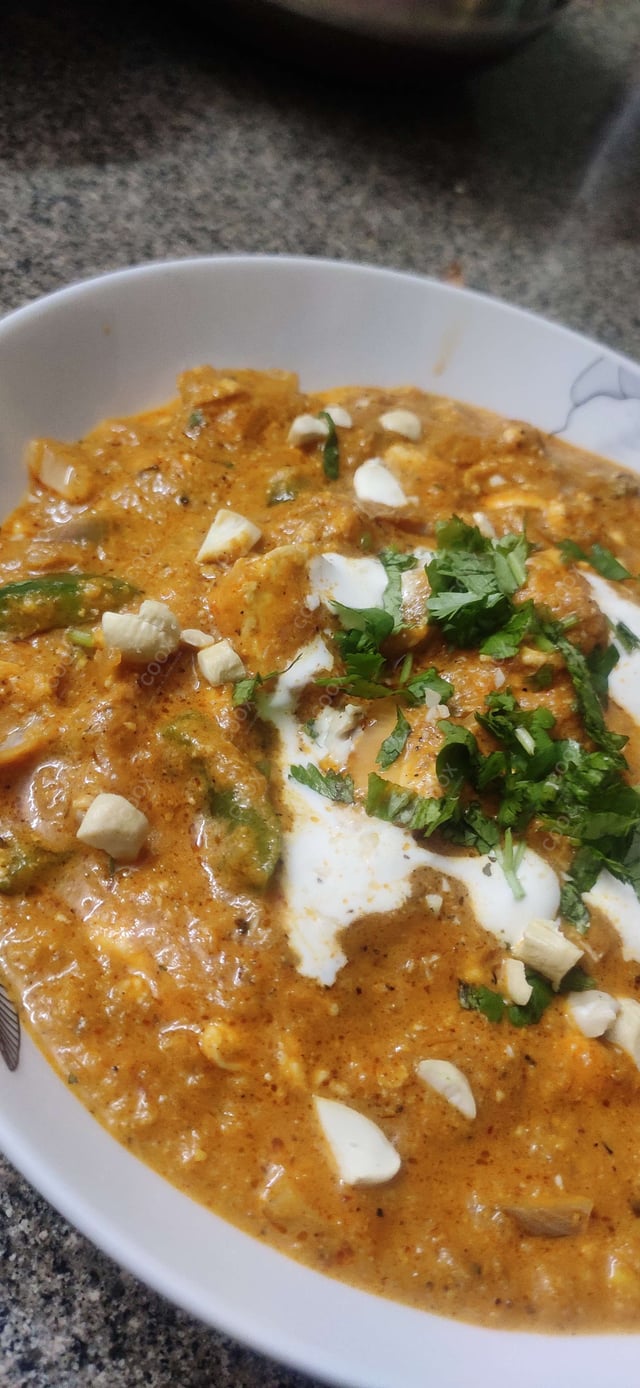 Delicious Paneer Lababdar prepared by COOX