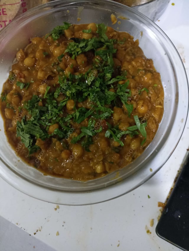 Delicious Chole prepared by COOX