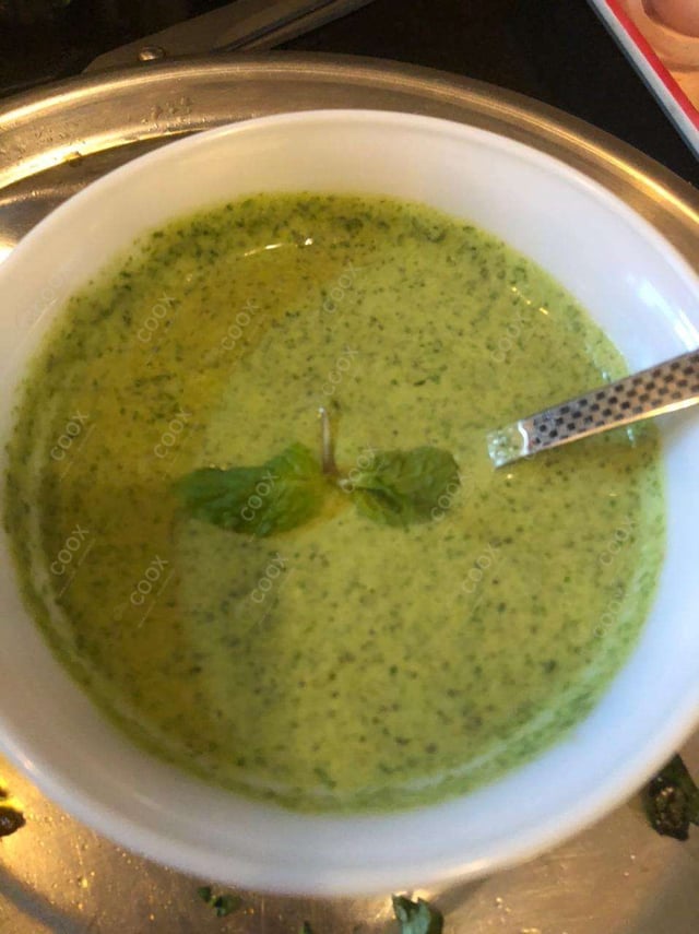 Delicious Green Chutney prepared by COOX