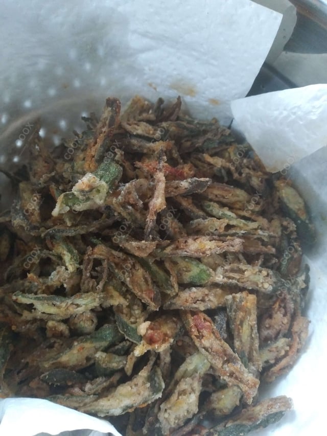 Delicious Kurkuri Bhindi prepared by COOX