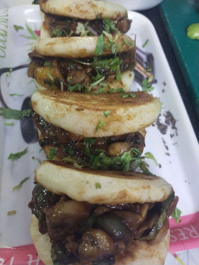 Delicious Spicy Mushroom Bao prepared by COOX