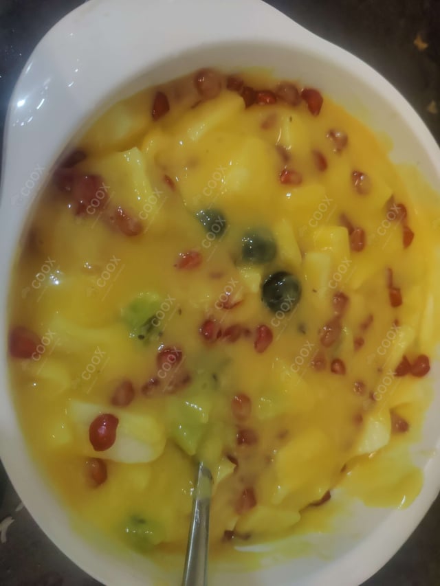 Delicious Fruit Custard prepared by COOX