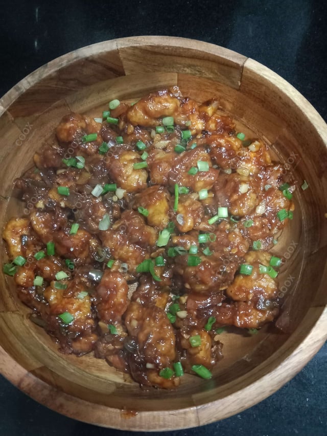 Delicious Chicken Manchurian (Dry) prepared by COOX