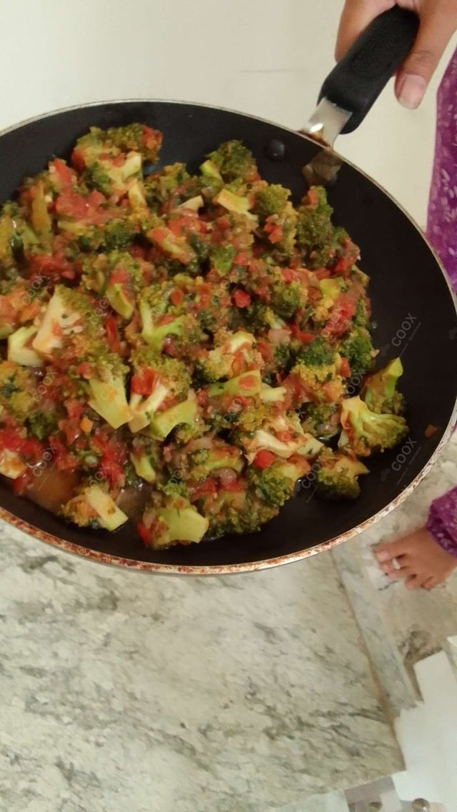 Delicious Masala Broccoli prepared by COOX