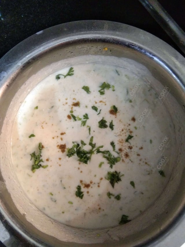 Delicious Cucumber Raita prepared by COOX