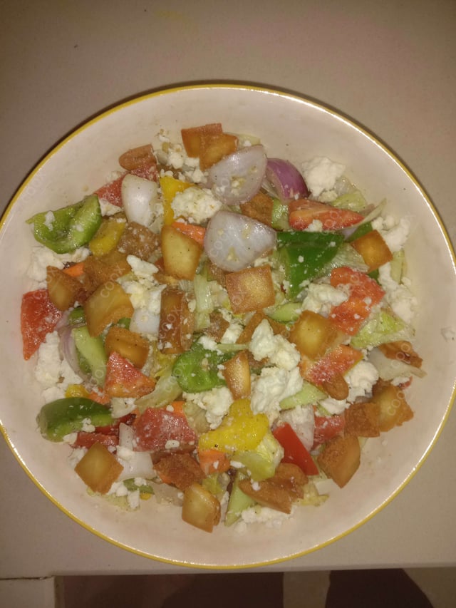 Delicious Fattoush Salad prepared by COOX