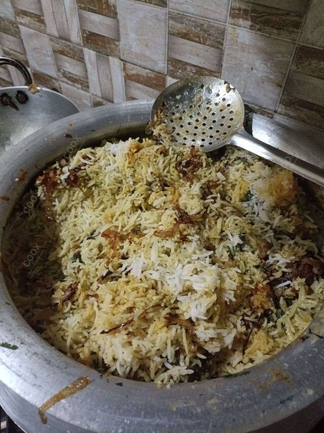 Delicious Chicken Biryani prepared by COOX