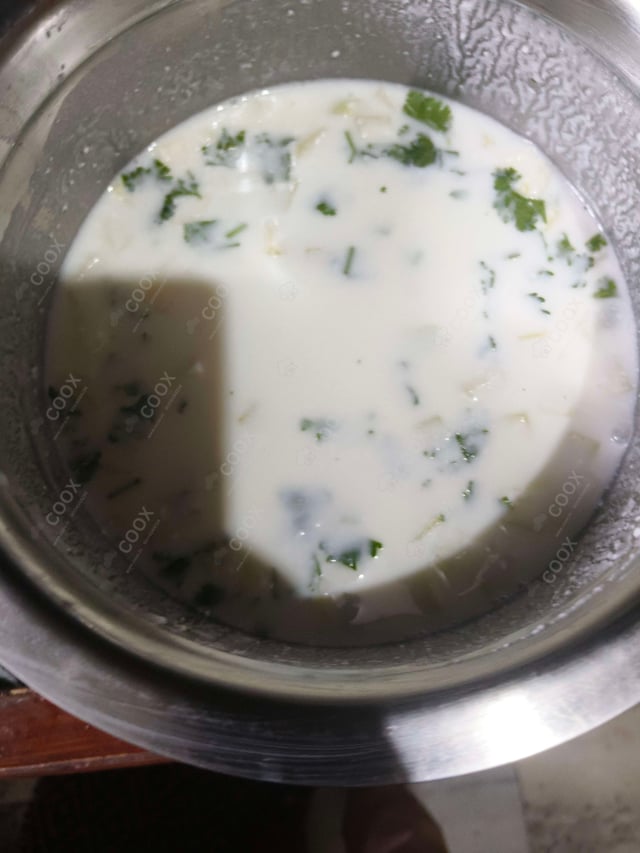 Delicious Cucumber Raita prepared by COOX