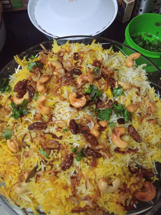 Delicious Chicken Biryani prepared by COOX