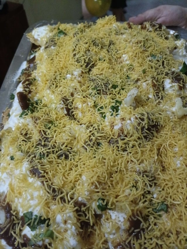 Delicious Papdi Chaat prepared by COOX