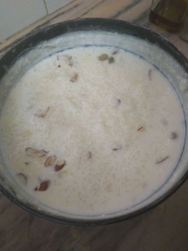 Delicious Kheer prepared by COOX