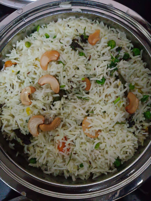 Delicious Veg Pulao prepared by COOX