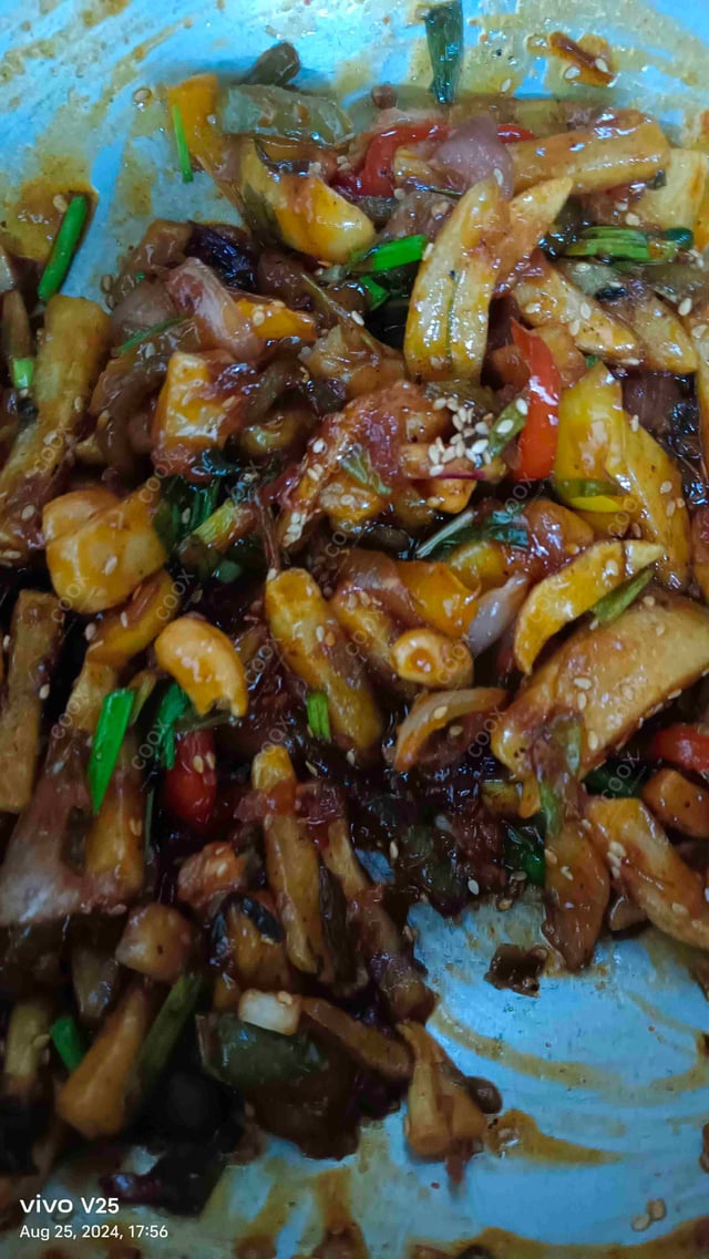 Delicious Honey Chilli Potato prepared by COOX