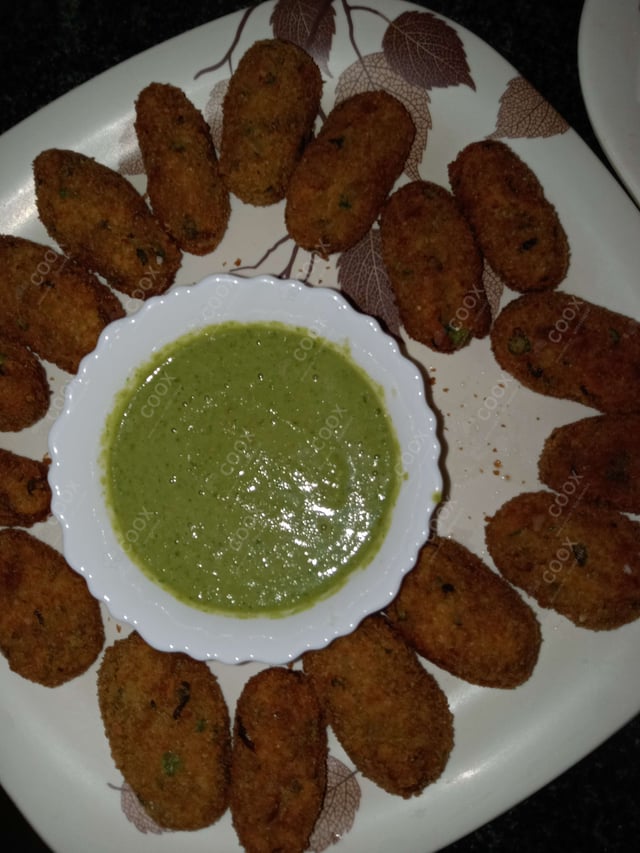 Delicious Veg Cutlets prepared by COOX