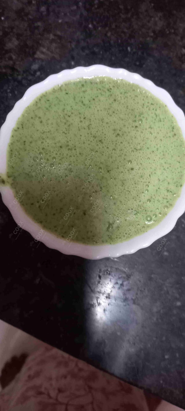 Delicious Green Chutney prepared by COOX