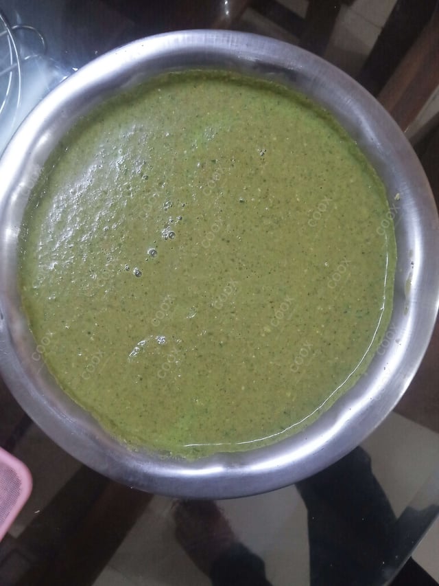 Delicious Green Chutney prepared by COOX