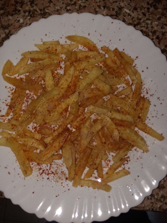 Delicious Peri Peri Fries prepared by COOX