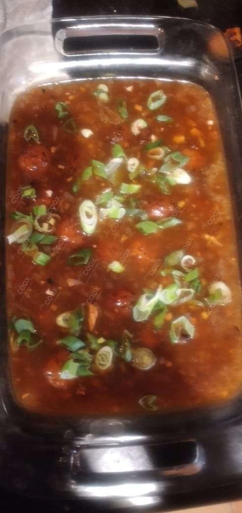 Delicious Veg Manchurian (Gravy) prepared by COOX