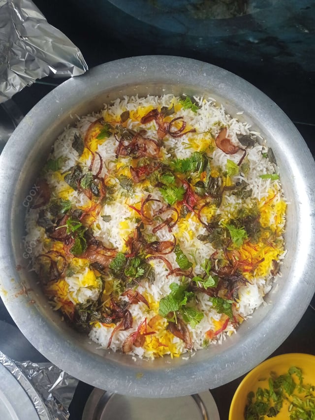 Delicious Chicken Biryani prepared by COOX