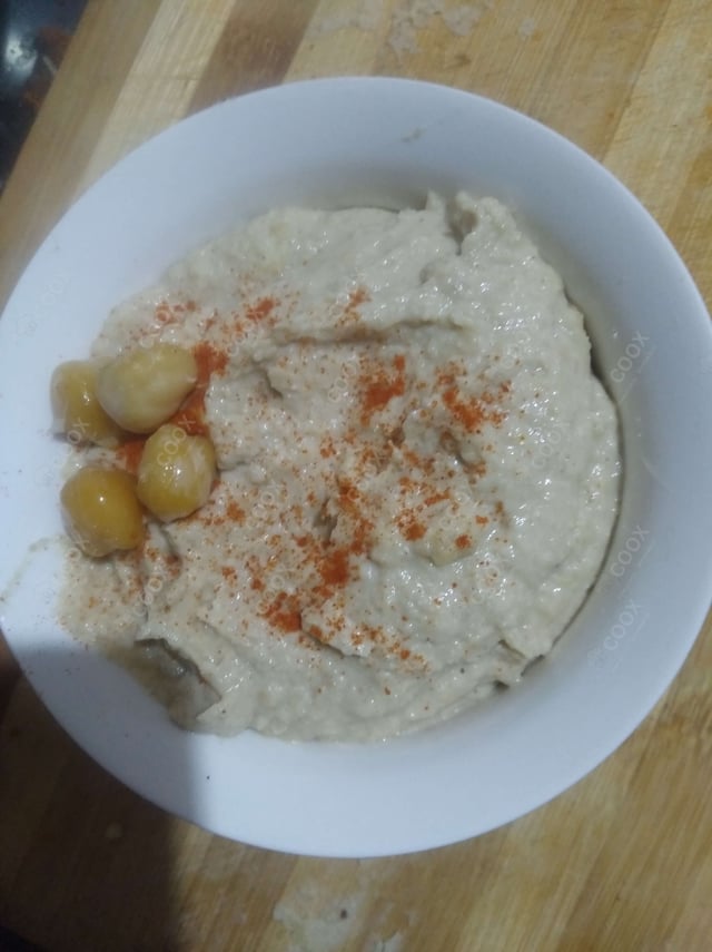 Delicious Hummus Dip prepared by COOX