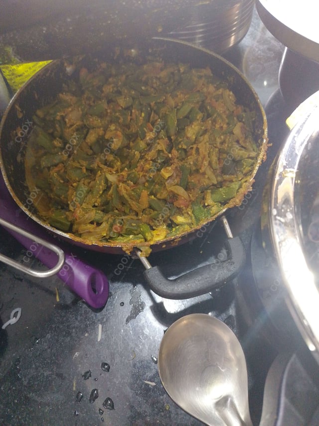 Delicious Kurkuri Bhindi prepared by COOX