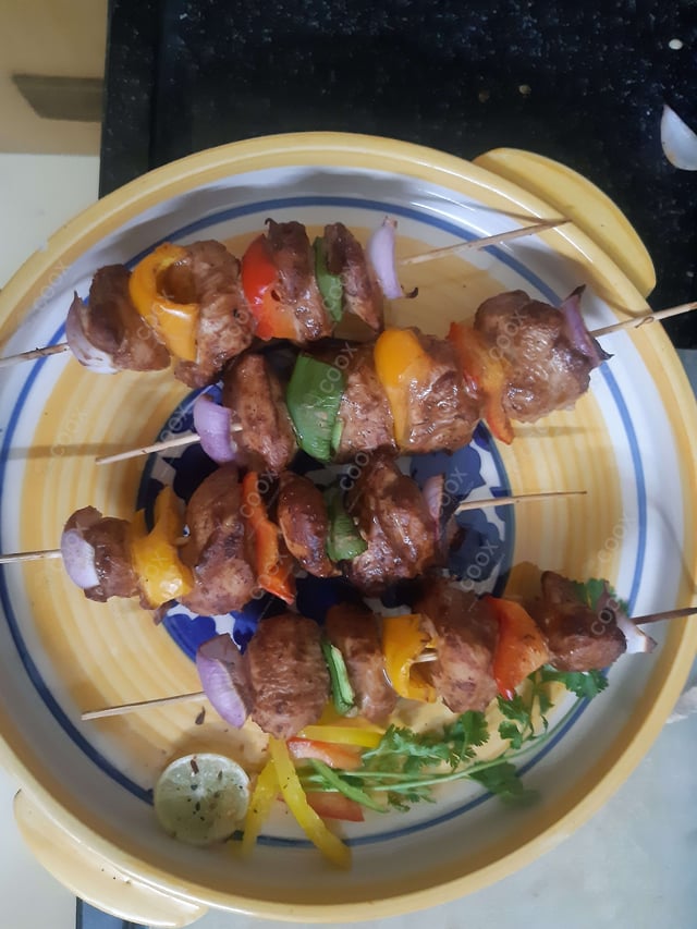 Delicious Chicken Shashlik prepared by COOX