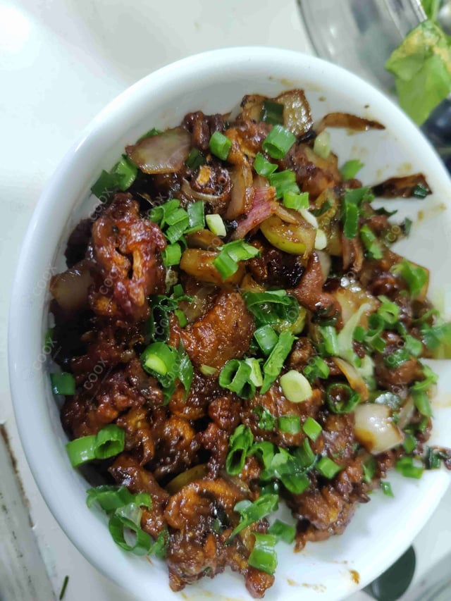 Delicious Chilli Mushroom prepared by COOX