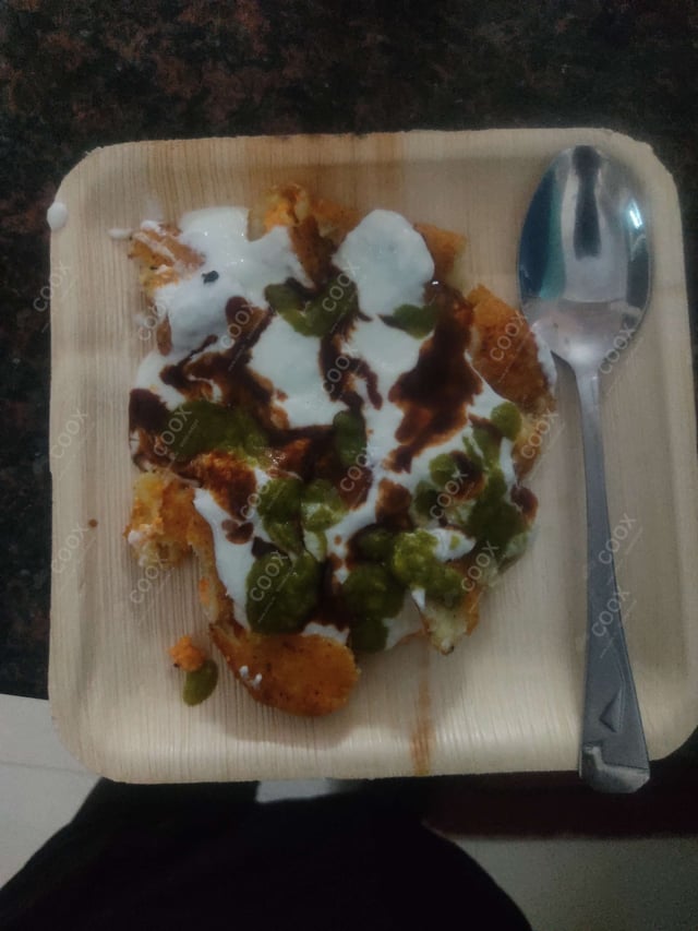 Delicious Aloo Tikki Chaat prepared by COOX