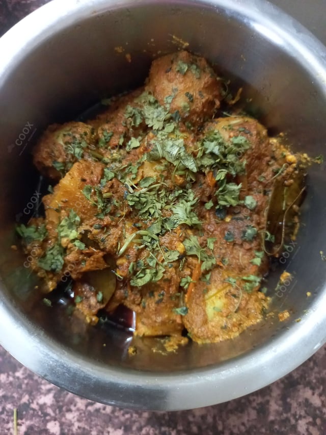 Delicious Dum Aloo prepared by COOX