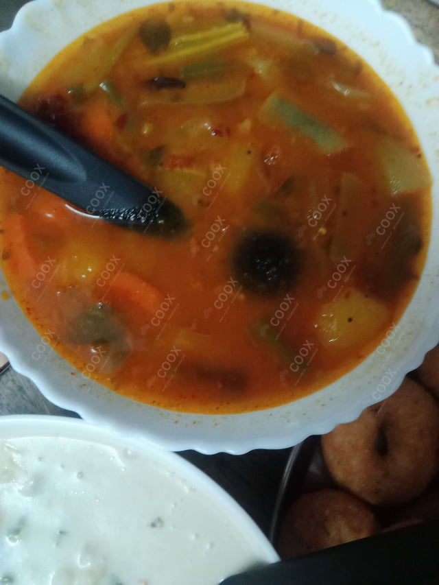 Delicious Sambhar prepared by COOX