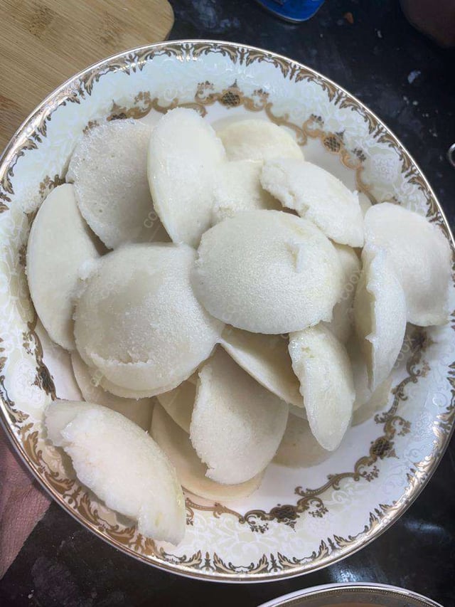 Delicious Plain Idli prepared by COOX