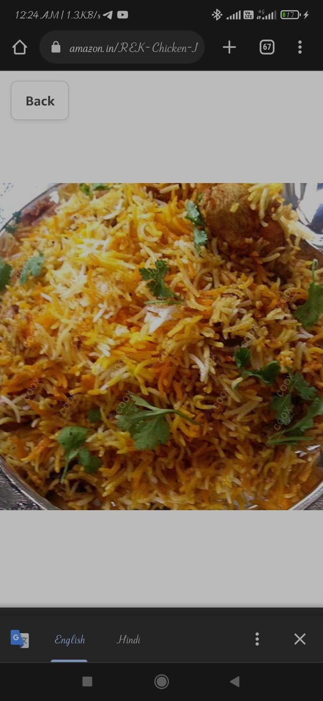 Delicious Mutton Biryani prepared by COOX