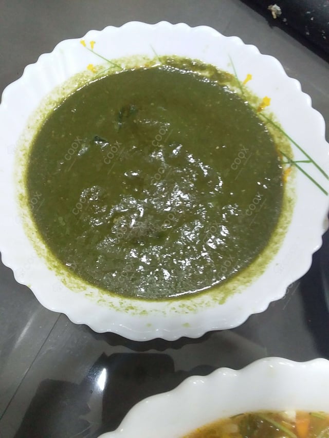 Delicious Green Chutney prepared by COOX