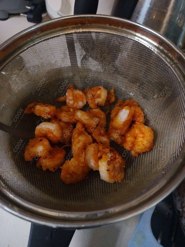 Delicious Butter Garlic Prawns prepared by COOX