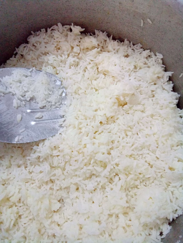 Delicious Steamed Rice prepared by COOX