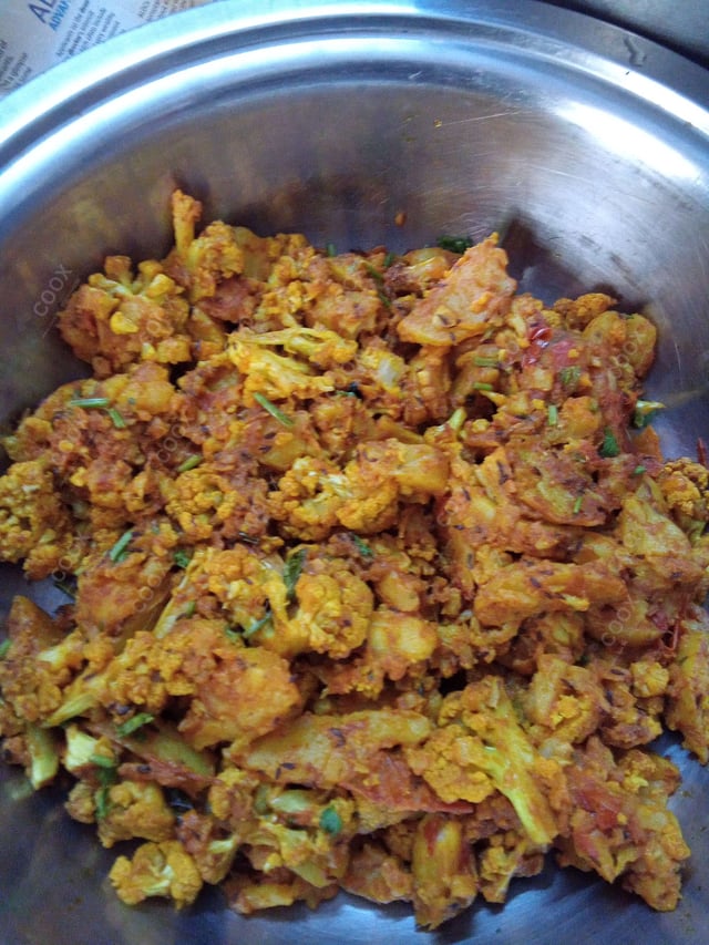 Delicious Aloo Gobhi prepared by COOX