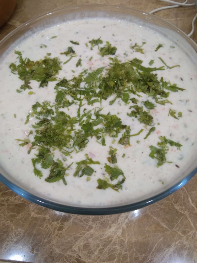 Delicious Mix Veg Raita prepared by COOX