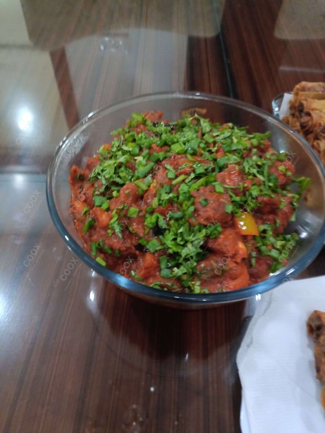 Delicious Chicken Manchurian (Dry) prepared by COOX