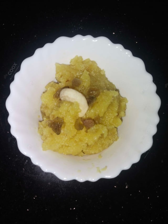 Delicious Moong Dal Halwa prepared by COOX