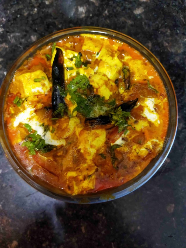 Delicious Kadhai Paneer prepared by COOX