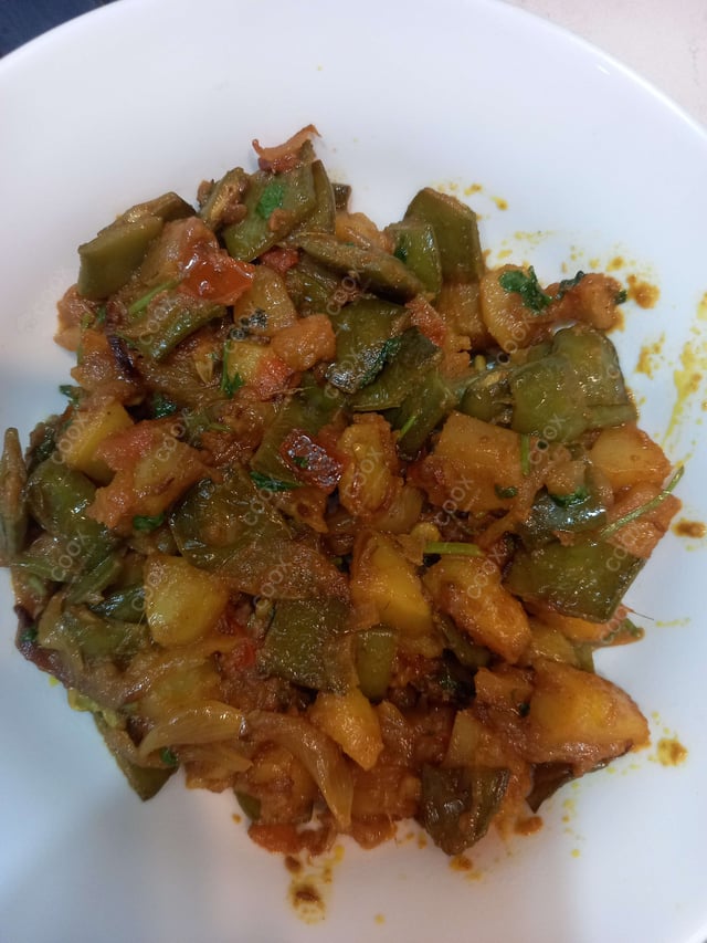 Delicious Veg Jalfrezi prepared by COOX